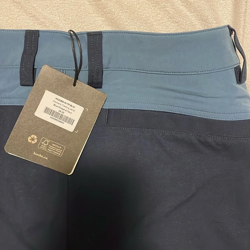 Women’s Trekking pants in Blue Mirage & Navy - Picture 4 of 8